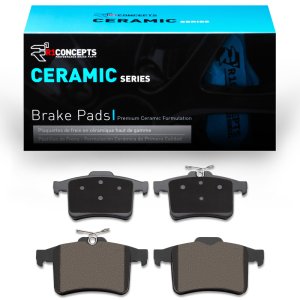 Jaguar XKR Brake Pads - Rear - R1 Concepts - Ceramic - `10-`19